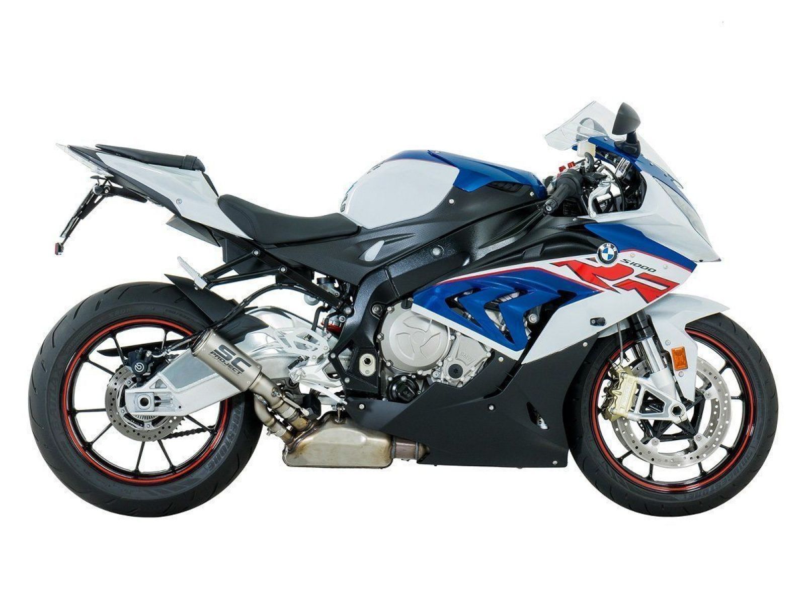 Глушитель SC Project Slip-On CR-T титан для BMW S1000RR 17-18