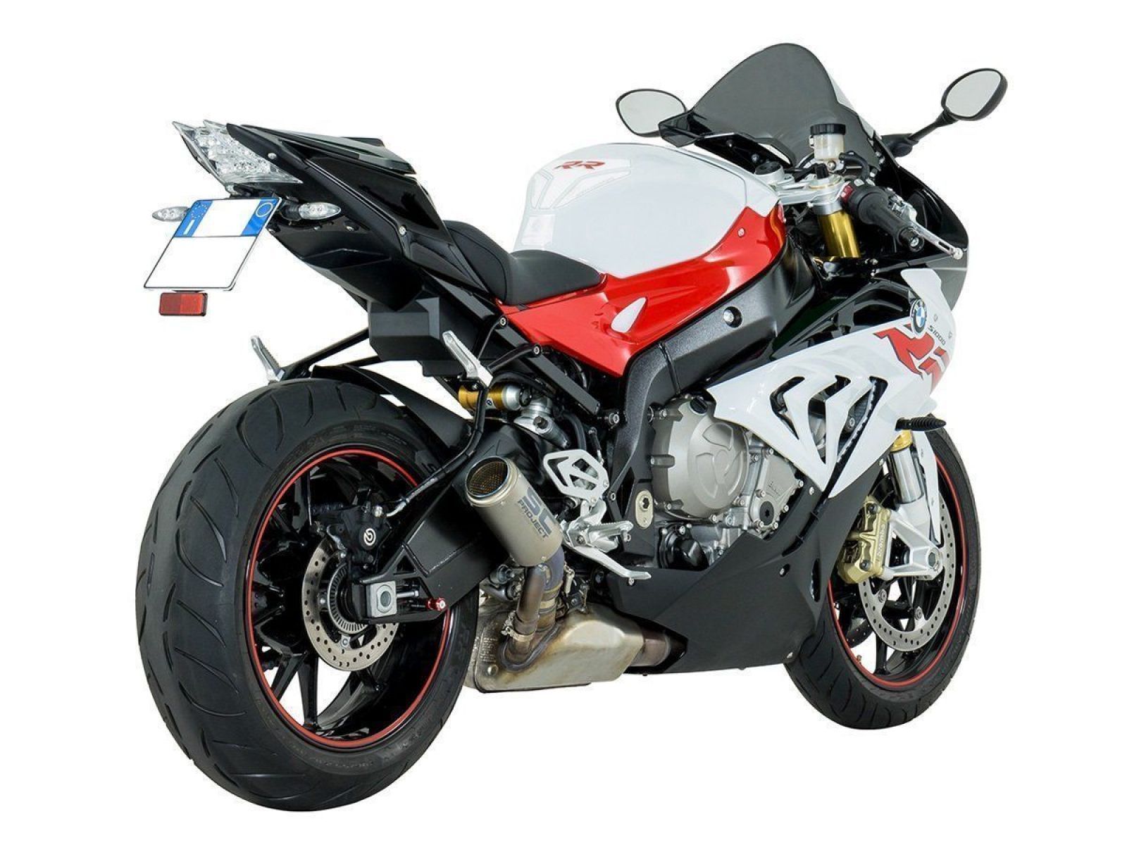 Глушитель SC Project Slip-On CR-T титан для BMW S1000RR 17-18