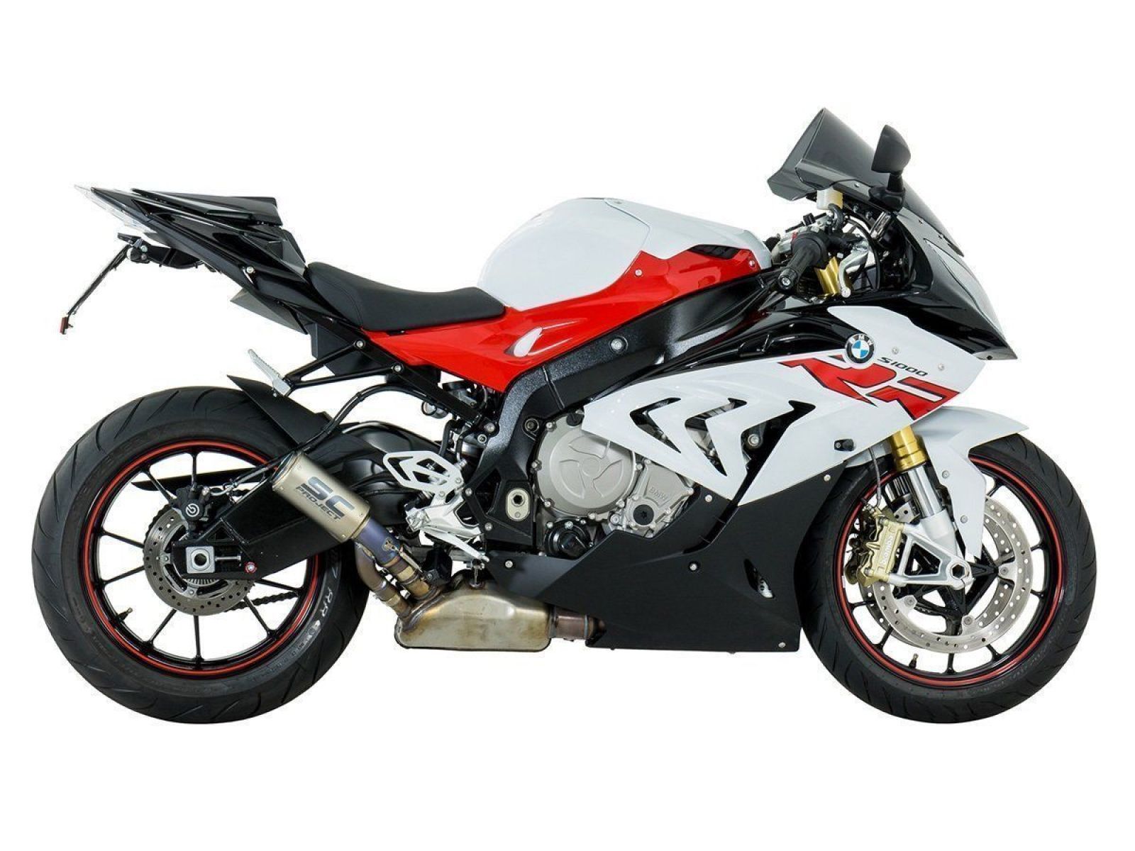 Глушитель SC Project Slip-On CR-T титан для BMW S1000RR 17-18
