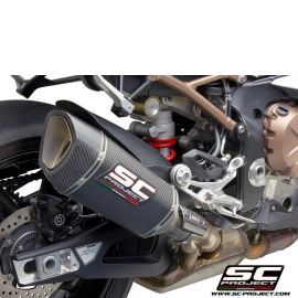 Глушитель SC Project Slip-On SC1-R карбон для BMW S1000RR 19-20