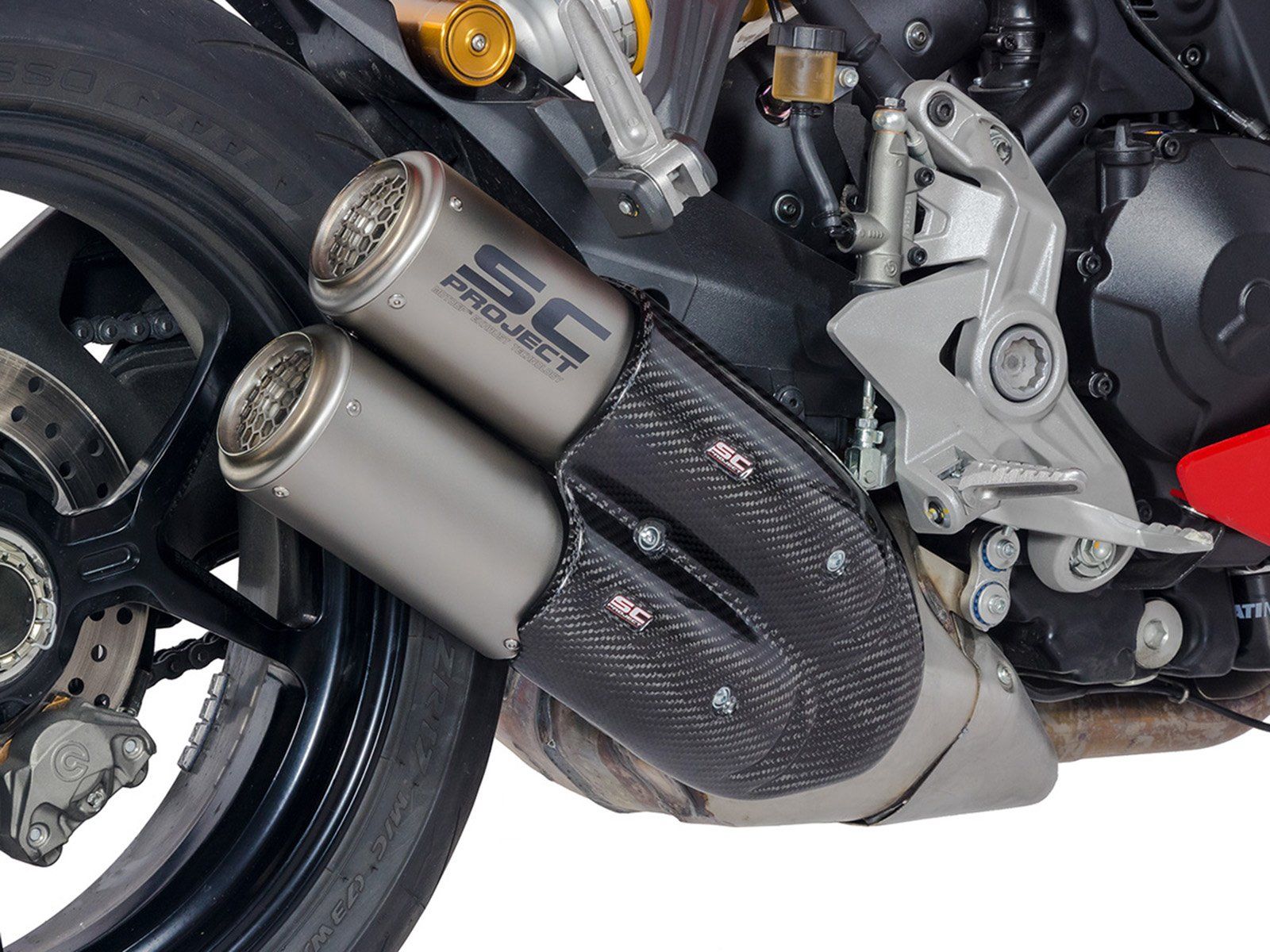 Глушитель SC Project CR-T для Ducati Supersport 939 17-19