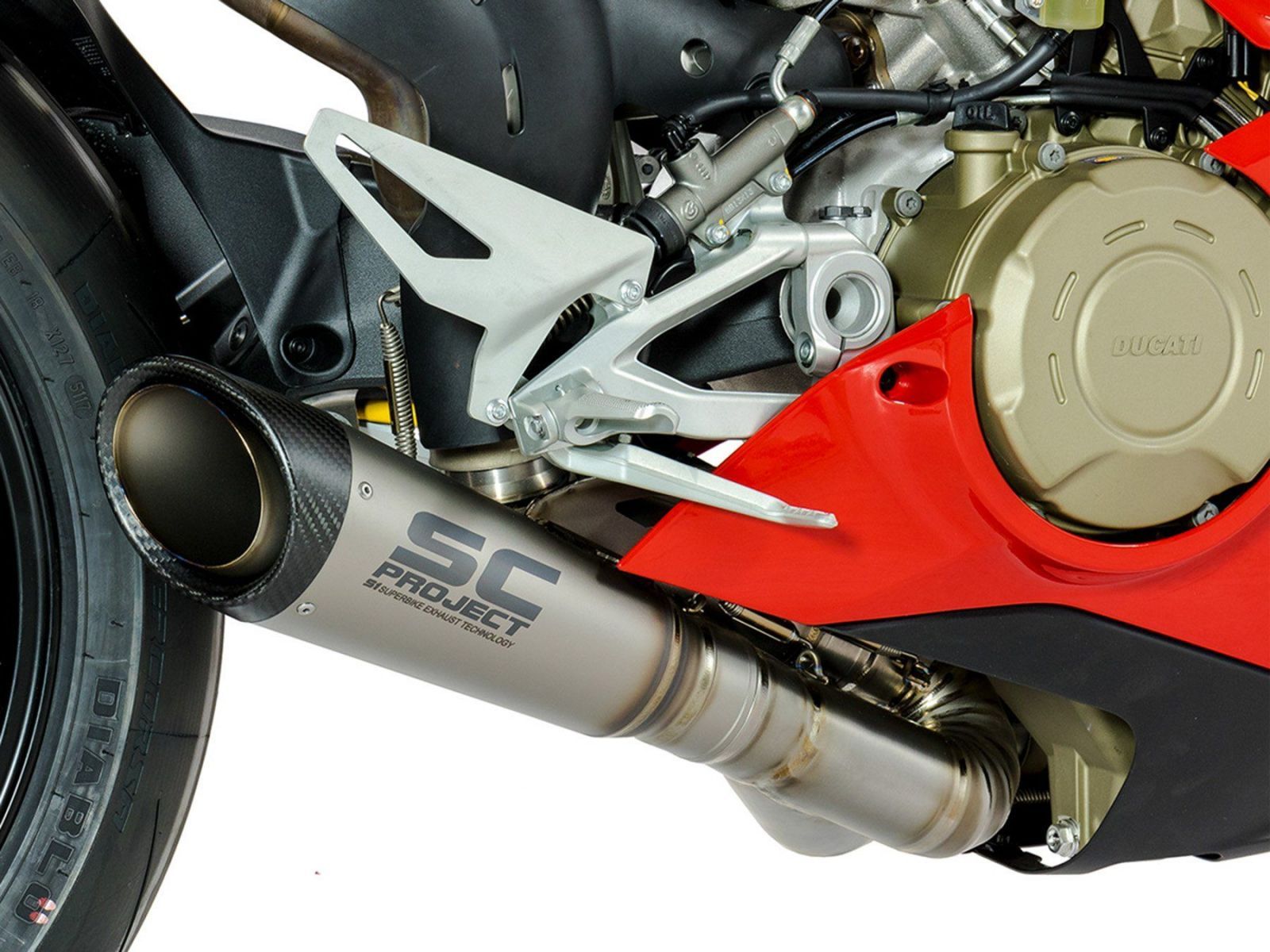 Глушитель SC Project S1 для Ducati Panigale V4 18-19