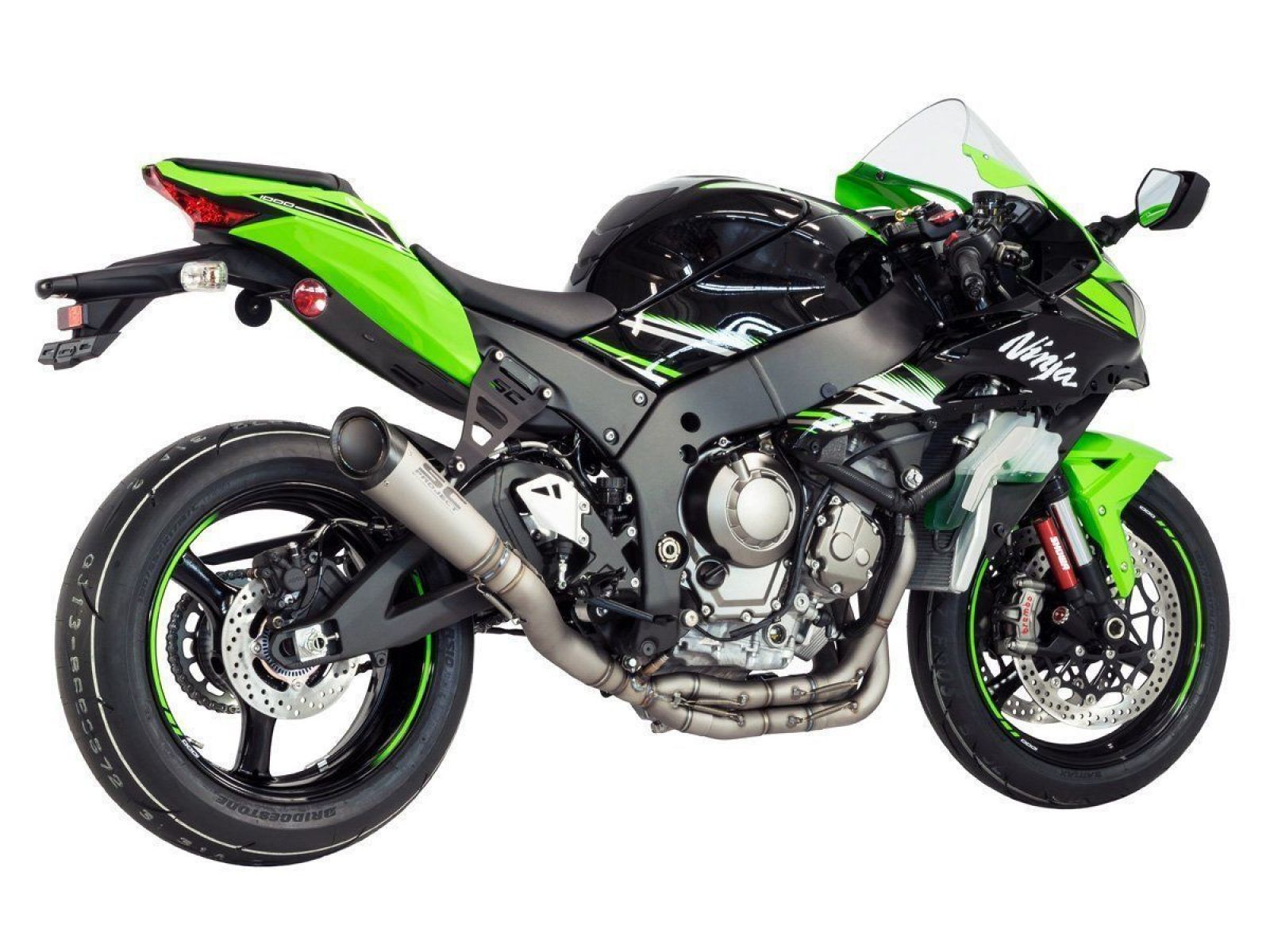 Выхлопная система SC Project S1 для Kawasaki ZX-10R 16-19