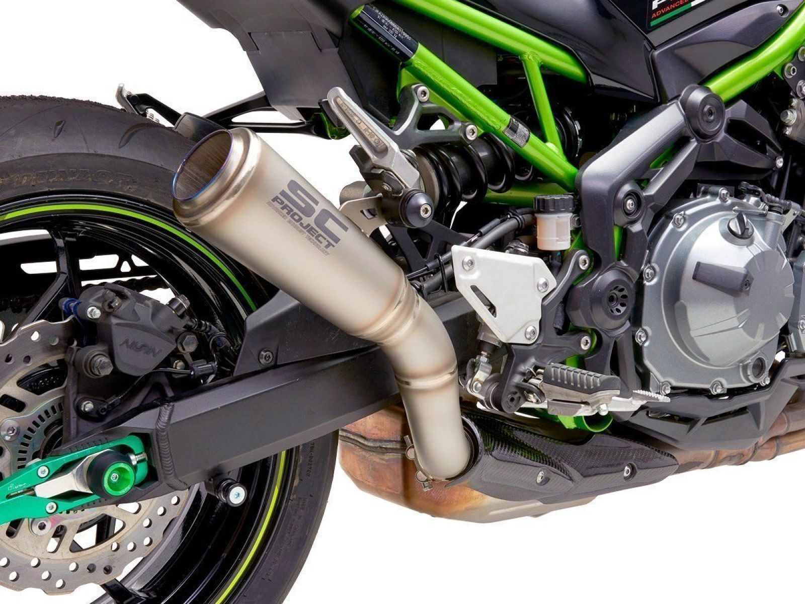 Глушитель SC Project S1-GP титан для Kawasaki Z900 17-19