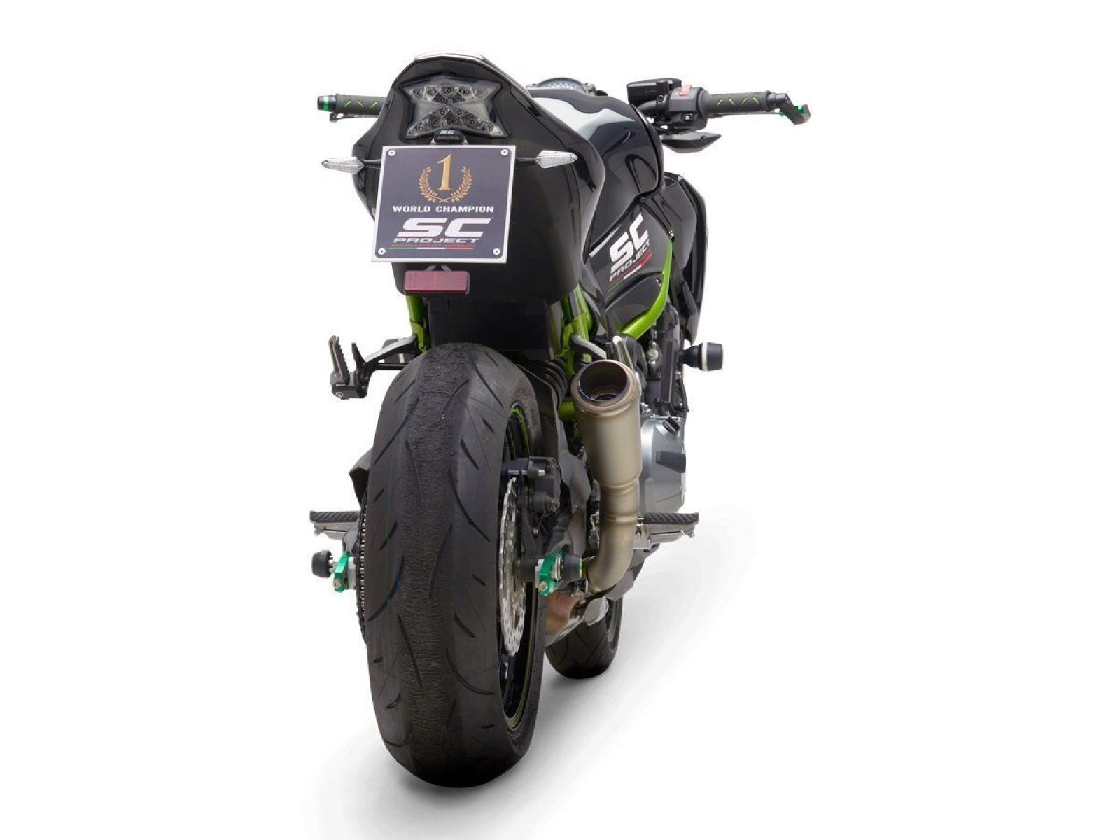 Глушитель SC Project S1-GP титан для Kawasaki Z900 17-19
