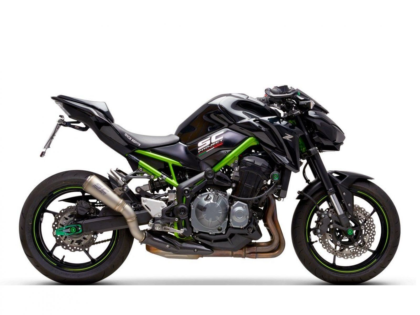 Глушитель SC Project S1-GP титан для Kawasaki Z900 17-19