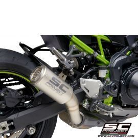 Глушитель SC Project Slip-On CR-T титан с титановой сеткой для Kawasaki Z900 20