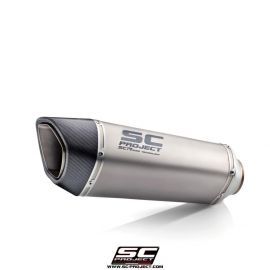 Глушитель SC Project Slip-On SC1-R титан карбон для Yamaha R6 17-20