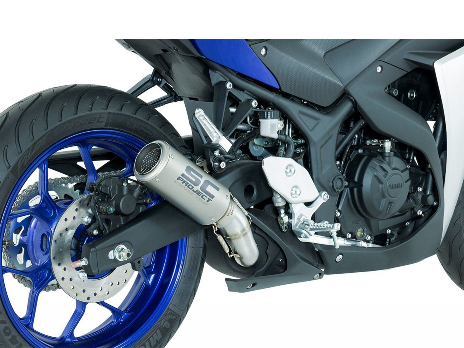 Глушитель SC Project CR-T для Yamaha R3 15-17