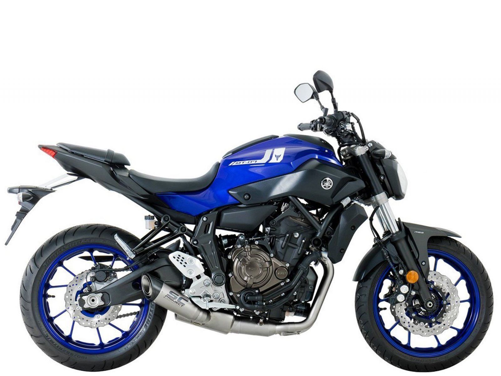 Выхлопная система SC Project S1 для Yamaha MT-07 17-19