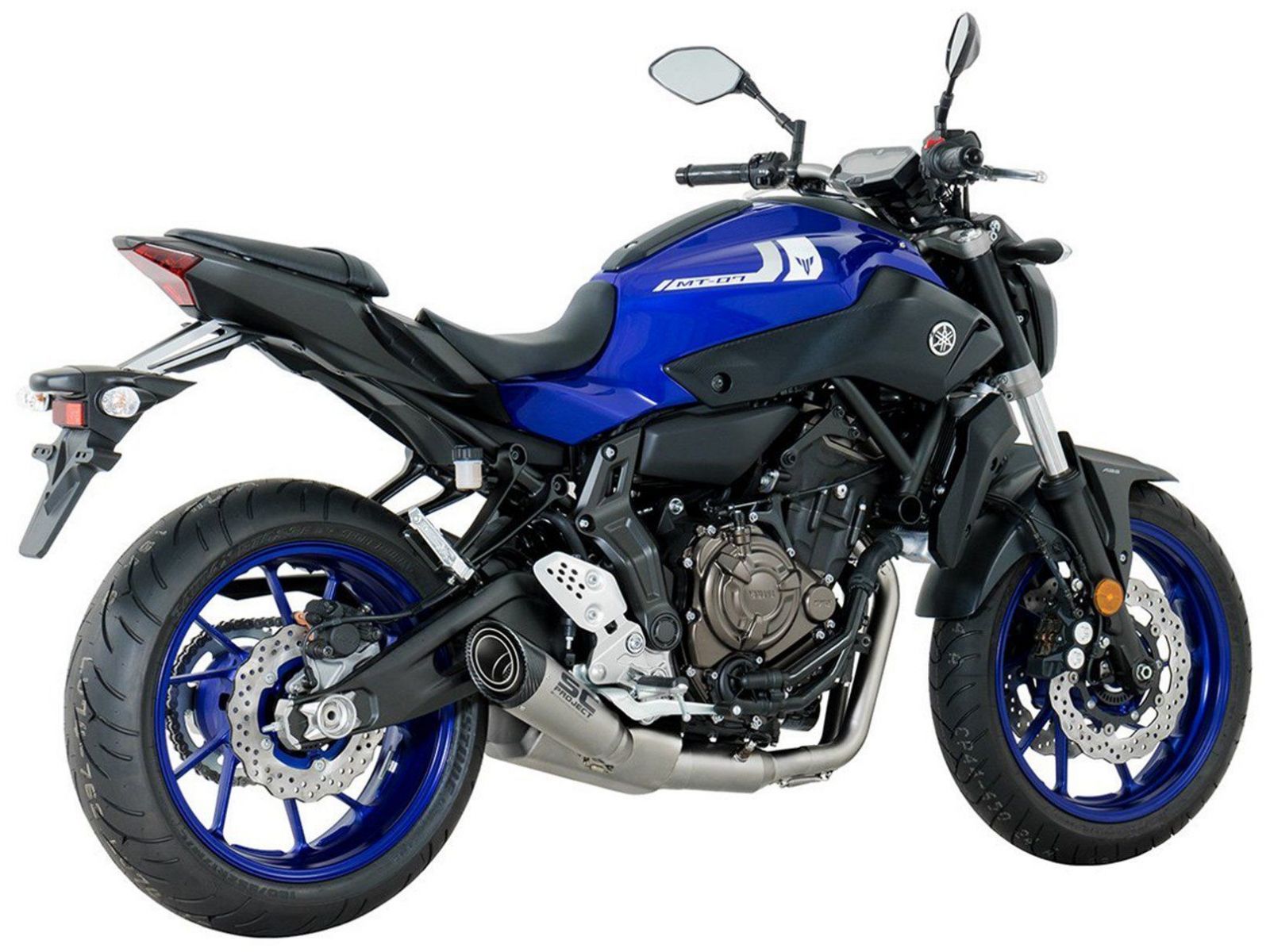 Выхлопная система SC Project S1 для Yamaha MT-07 17-19
