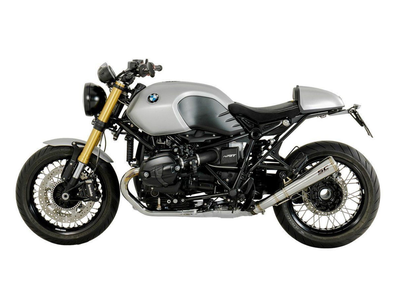 Глушитель SC Project Conic '70s для BMW R Nine T 14-18