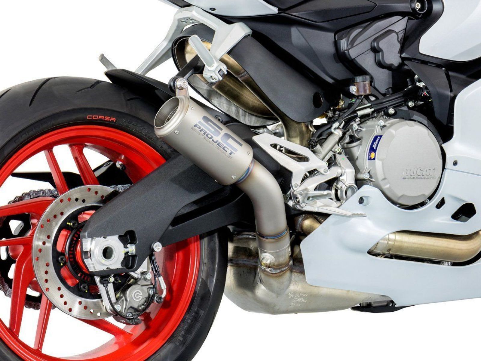 Глушитель SC Project CR-T для Ducati Panigale 959 16-18