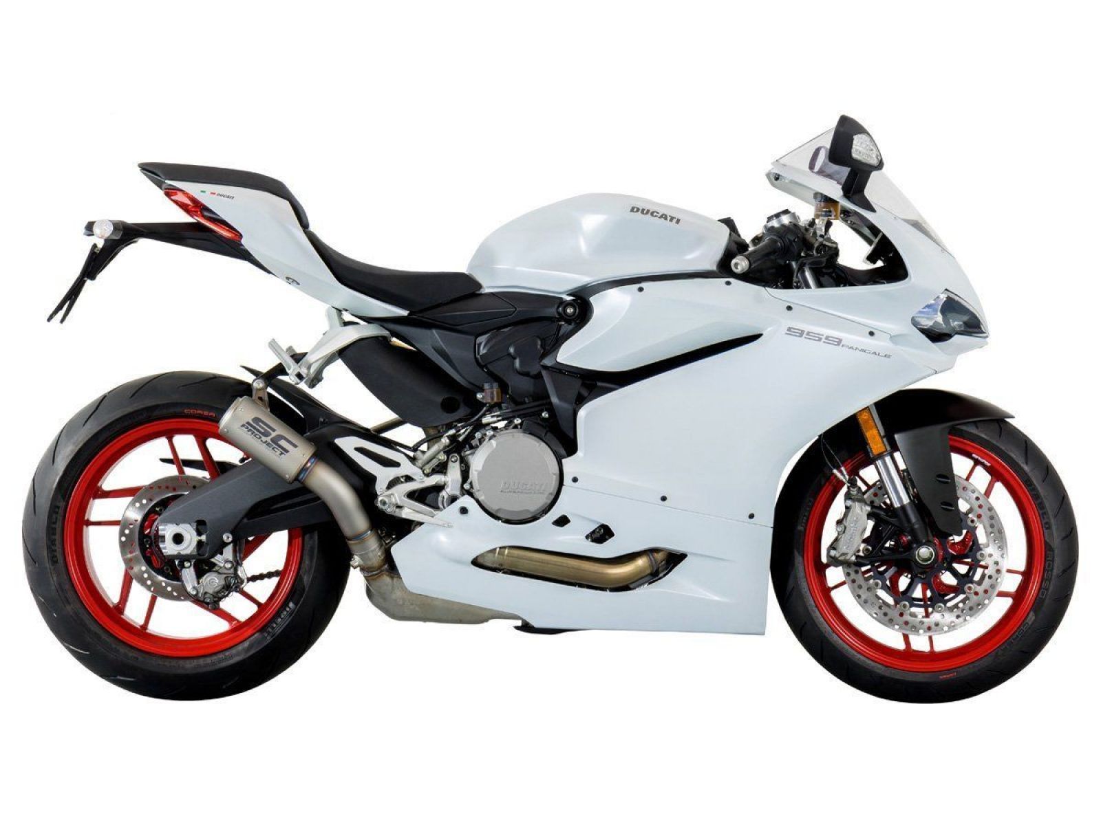 Глушитель SC Project CR-T для Ducati Panigale 959 16-18