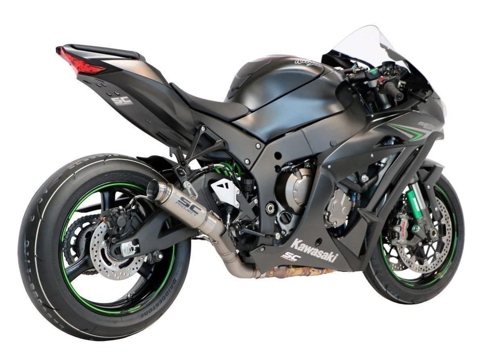 Глушитель SC Project CR-T для Kawasaki ZX-10R 16-18