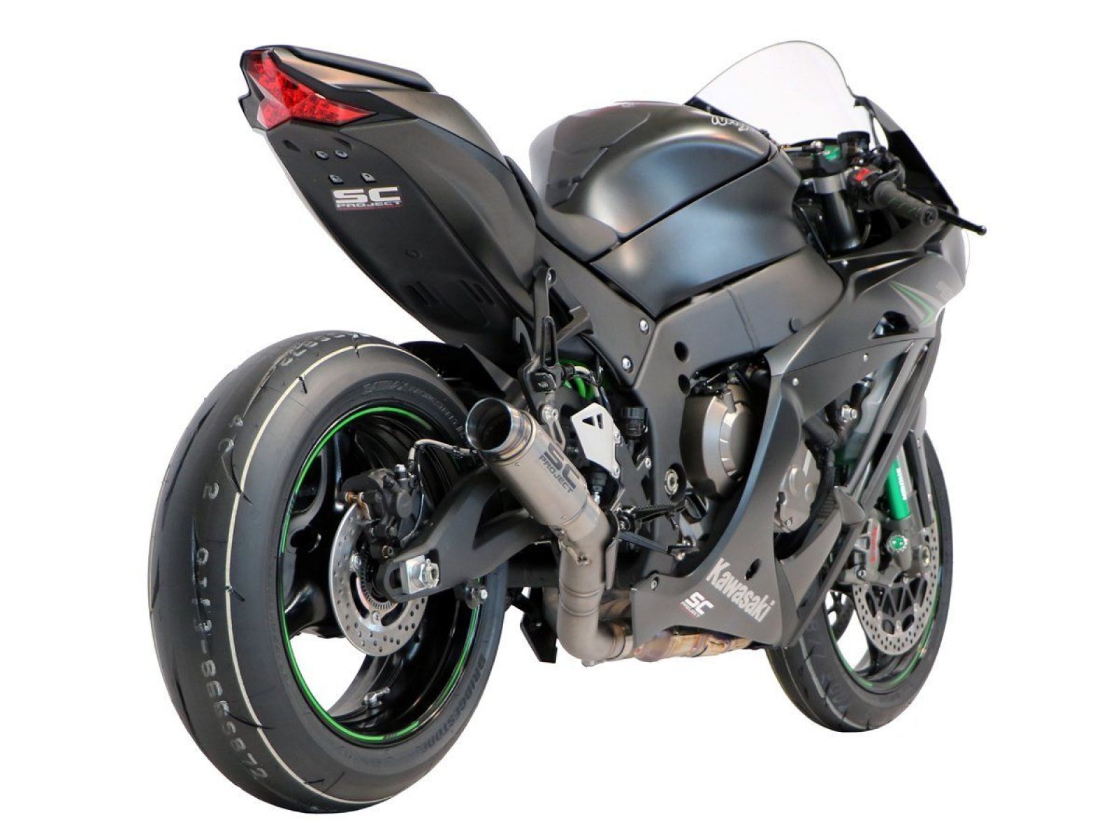 Глушитель SC Project CR-T для Kawasaki ZX-10R 16-18