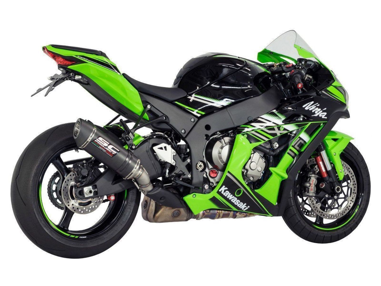 Глушитель SC Project Oval для Kawasaki ZX-10R 16-18