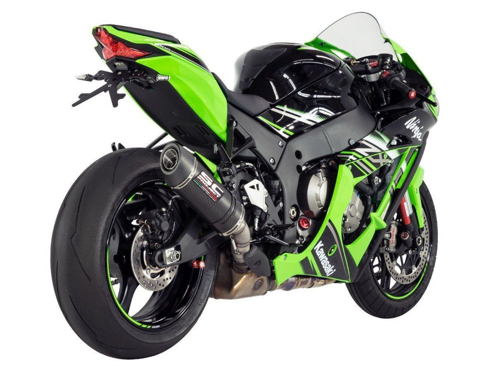 Глушитель SC Project Oval для Kawasaki ZX-10R 16-18