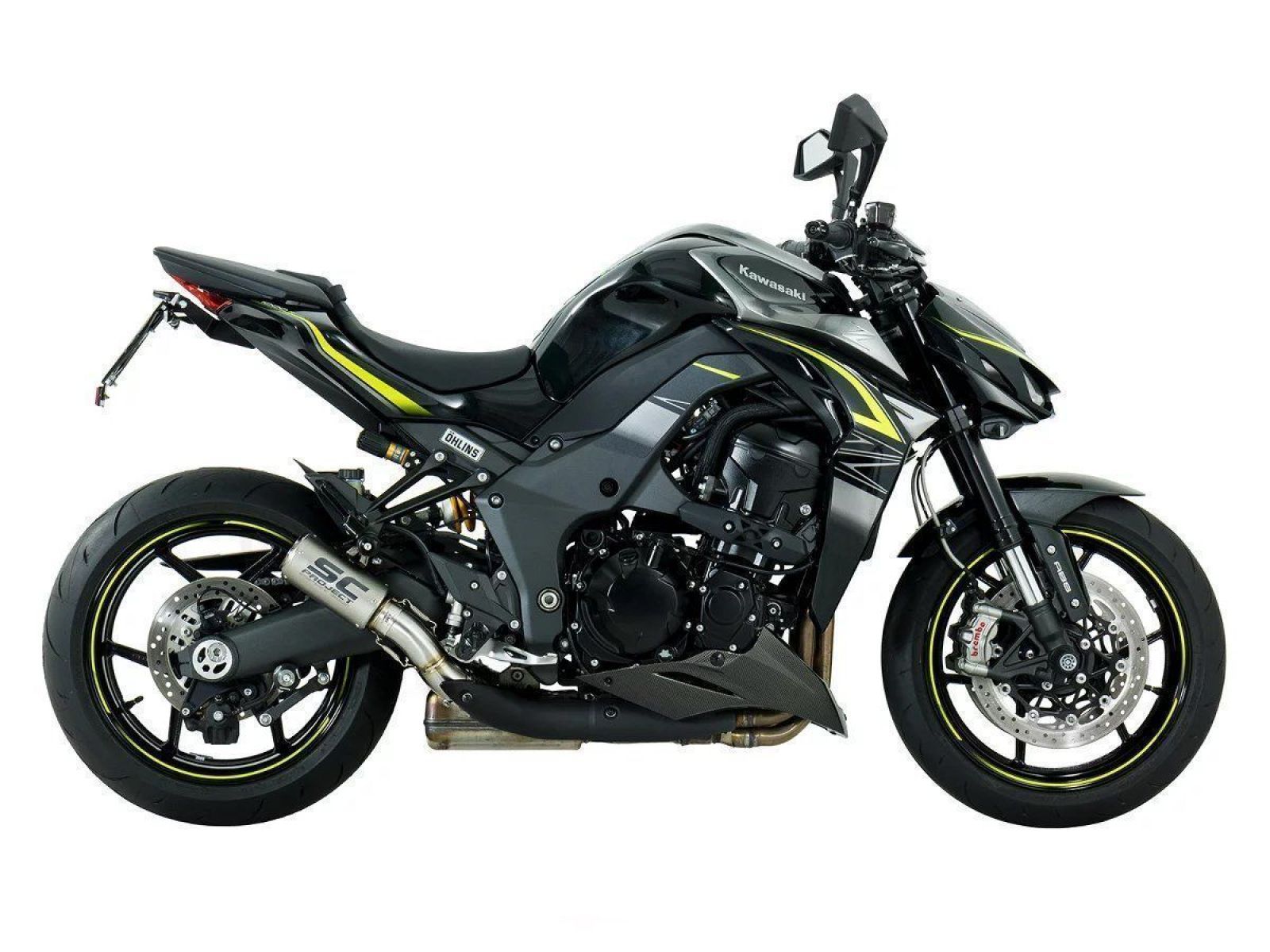 Глушитель SC Project CR-T для Kawasaki Z1000 17-18