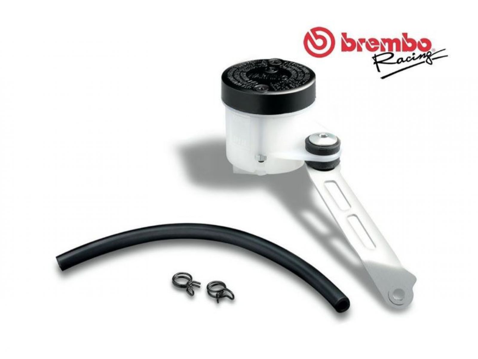 Бачок тормозной Brembo 45мл, белый, комплект для установки, 110A26385