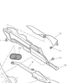 Ducati слайдер цепи 44712431A