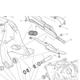 Ducati слайдер цепи 44712581A