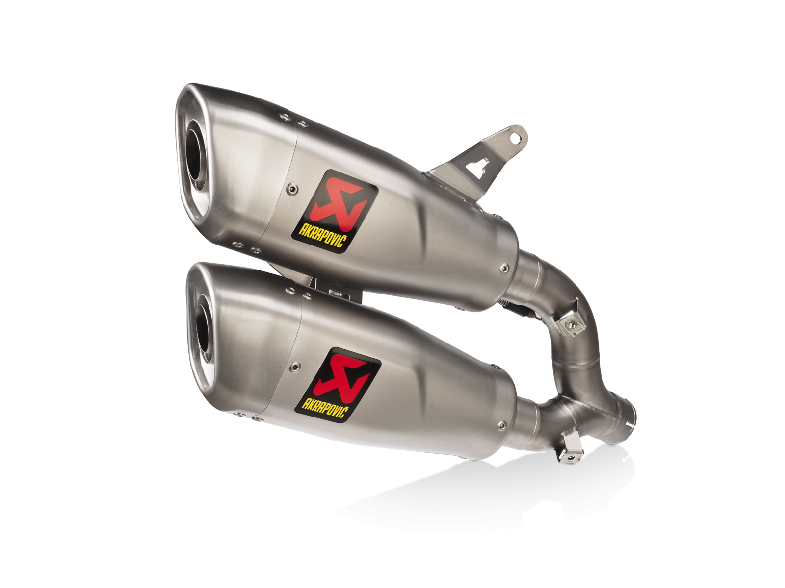 Выхлопная система Akrapovic Titanium для Ducati Monster 937 2021-2024 Euro 5