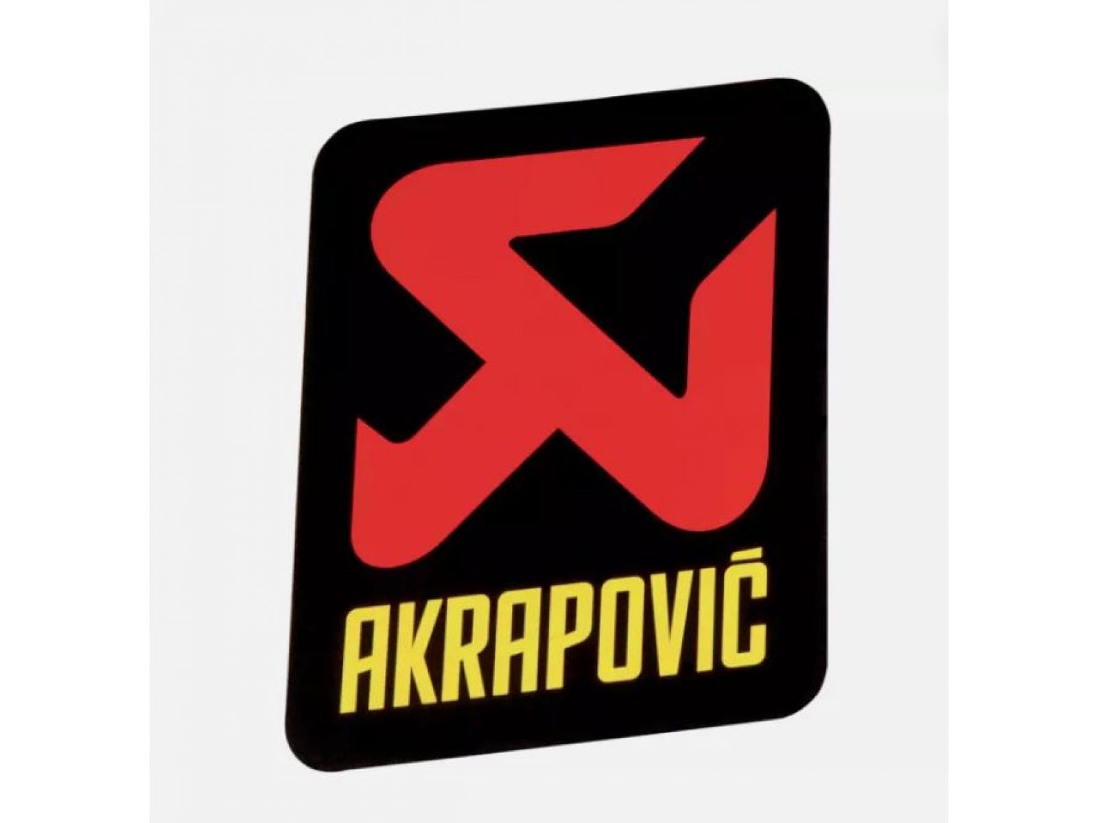 Термонаклейка Akrapovic 57x60мм