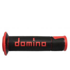 Грипсы Domino черный/красный