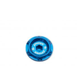 Крышка маслозаливной горловины Spider для мотоциклов YAMAHA R1/R6/R7/R3 синяя 27x3