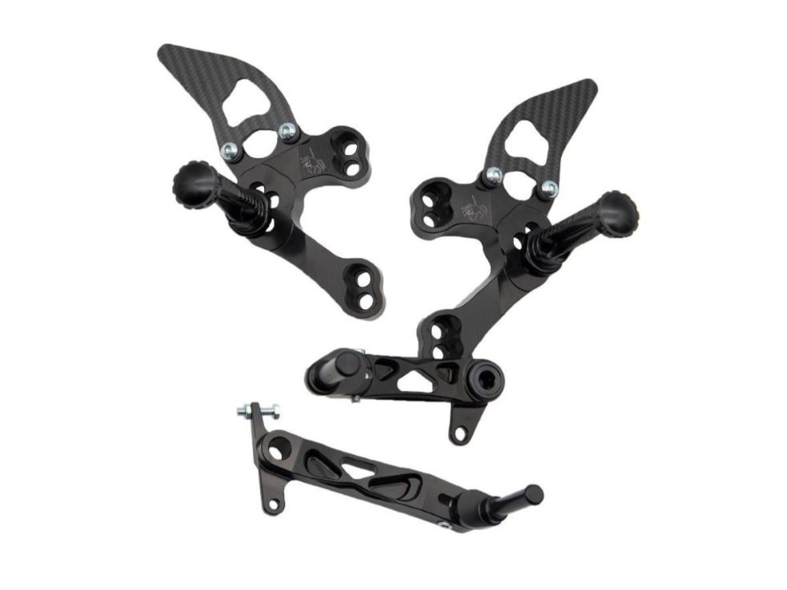 Комплект подножек Spider для мотоциклов DUCATI 848-1098-1198 2007-2011