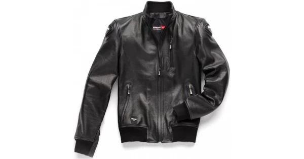 Купить Мотокуртка Blauer H.T. Indirect Leather Black - цена 19990 ₽ в Москве - в наличии.