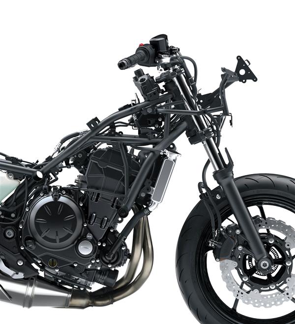 Новая рама мотоцикла Kawasaki Ninja 650 2022 года