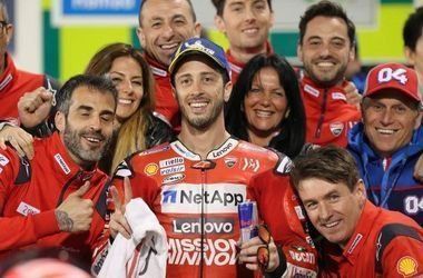 MotoGP: Андреа Довициозо снова выиграл Гран-при Катара на DUCATI Desmosedici GP19